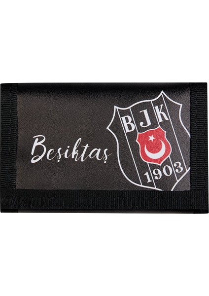 Beşiktaş Logo Detaylı Cüzdan