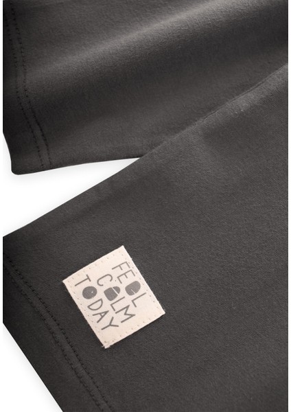 Etiket Detaylı Mevsimlik T-Shırt 2-10 Yaş Haki Yeşil modelleri