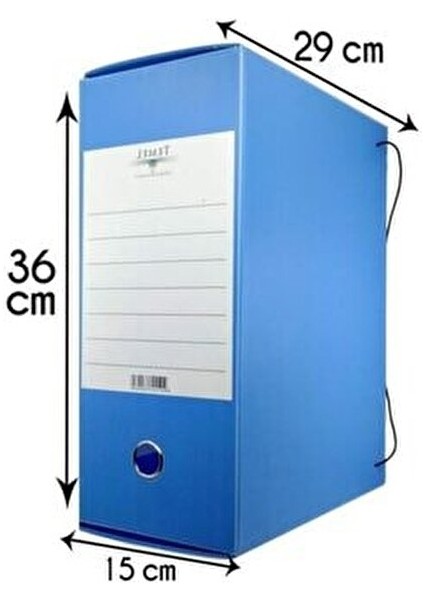 Arşiv ve Proje Kutusu Mavi 29x36x15 cm Tekli Kullanım İçin Pratik Çözüm fırsatları