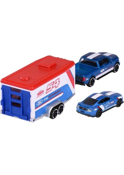 Yarış Römorku Seti - Ford Mustang Gt ve Römorklu Ford Performance F-150 Raptor 2003001 fiyatları