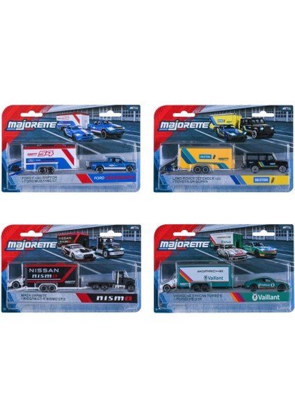 Yarış Römorku Seti - Ford Mustang Gt ve Römorklu Ford Performance F-150 Raptor 2003001 indirimleri