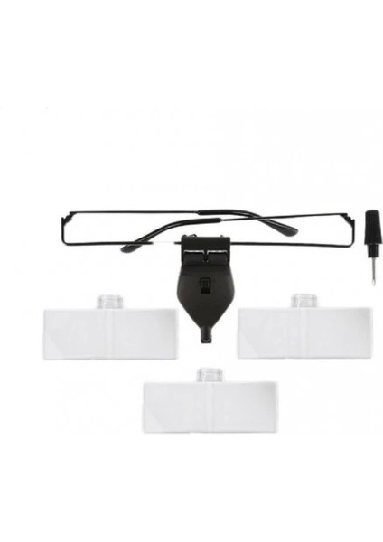 Gözlük Modeli 1.5x,2.5x,3.5x 3 Adet Lensi Gözlük Büyüteç - Lisinya fırsatları