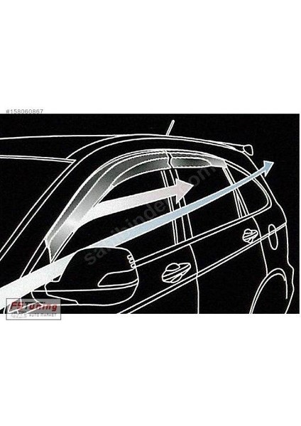 Mitsunishi L200 Cam Rüzgarlığı Mugen 4.lü 2015+ modelleri