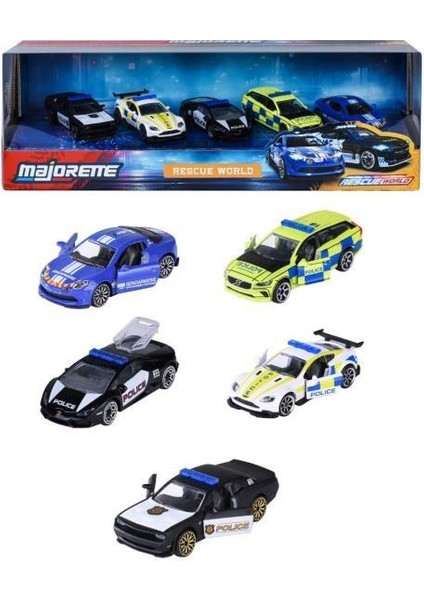 Rescue World 5'li Araç Hediye Seti 3105001