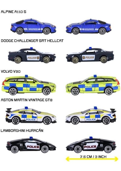 Rescue World 5'li Araç Hediye Seti 3105001 modelleri