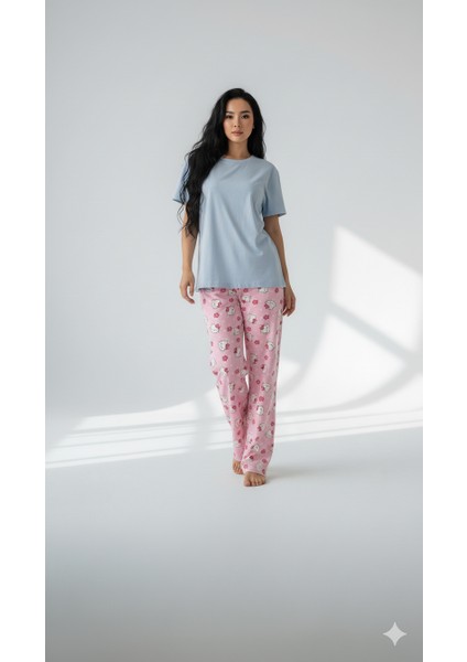 Hello Kitty Küçük Desenli Pijama Altı fırsatları