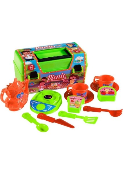 Çantalı Piknik Seti 12 Parça - KS-850 (Lisinya)