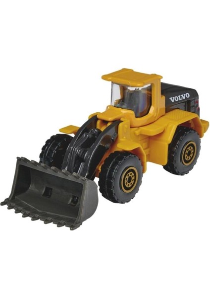 Volvo 3'lü Metal Diecast Inşaat Araç Seti - Kepçe 3104000