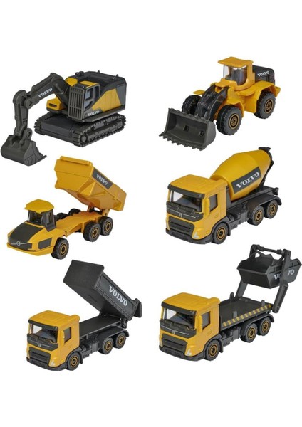 Volvo 3'lü Metal Diecast Inşaat Araç Seti - Kepçe 3104000 fiyatları
