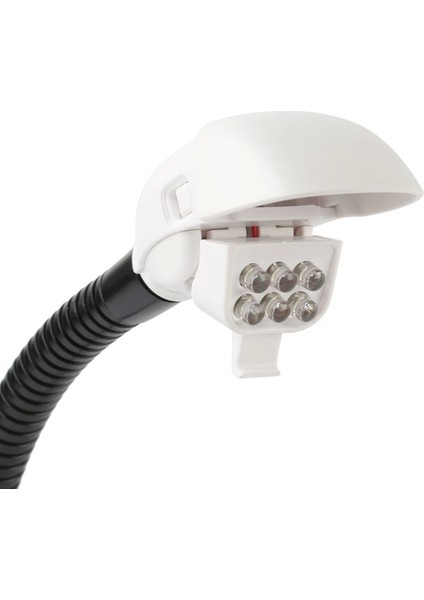 Masaüstü 10X LED Işıklı Büyüteç Okuma El Sanatları Onarım Büyüteç 7765 - Lisinya modelleri