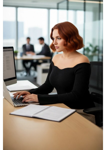 Kadın Triko Carmen Yaka Kazak Fitted Kalıp Fitilli Dokuma Uzun Reglan Kol Şık Bodycone Tasarım fırsatları