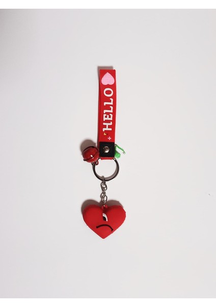 Anahtarlık Tek Gözlü Kalp