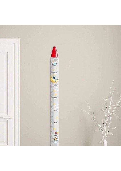 Sevimli Sarı Zürafa Yeşil Dinazor Deniz Kızı Roket Ağaç Boy Ölçüsü Sticker - Lisinya fırsatları