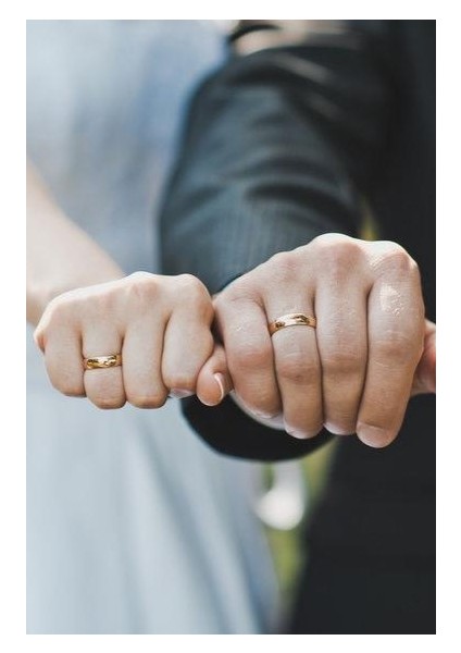 6 mm Bombeli Söz Nişan Unisex Çelik Alyans Yüzük tca