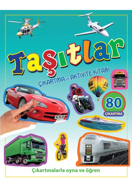 Taşıtlar - Çıkartma ve Aktivite Kitabı