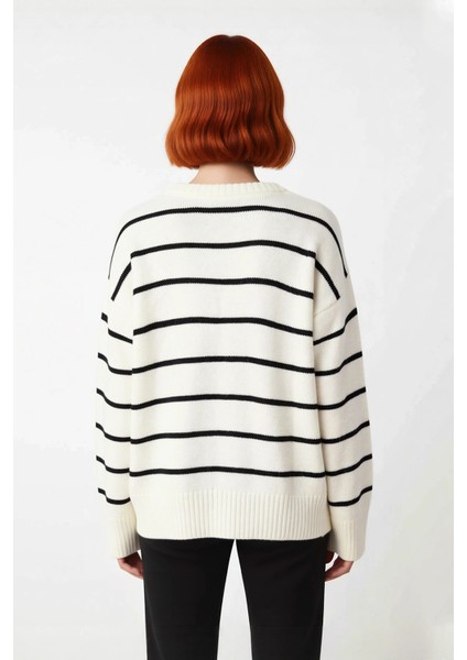 Kadın Düşük Kol Oversize Triko Kazak Bisiklet Yaka Yumuşak Dokulu Basic Kış Kombinleri Için Ideal modelleri