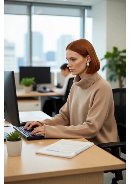 Kadın Geniş Kalıp Balıkçı Yaka Triko Kazak Soğuk Havalarda Şıklığı ve Konforu Bir Arada Sunuyor fırsatları