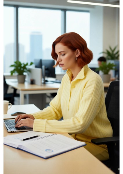 Kadın Dik Yaka Oversize Kalıp Düz Renk Düşük Kol Triko Kazak Soğuk Havalarda Konforlu ve Modern fırsatları