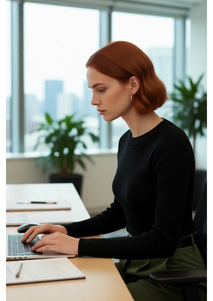 Kadın Fitted Bisiklet Yaka Triko Kazak Uzun Kollu Düz Desen Akrilik Ramadan Koleksiyonu Kaliteli