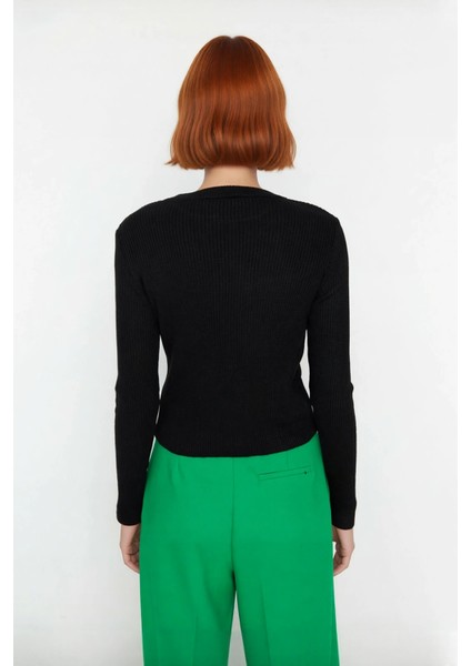 Kadın Fitted Bisiklet Yaka Triko Kazak Uzun Kollu Düz Desen Akrilik Ramadan Koleksiyonu Kaliteli modelleri