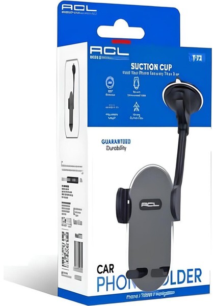 T-72 360° Dönebilen Vantuzlu Araç Içi Telefon Tutucu fiyatları