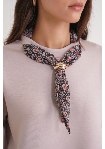 2026 Kadın Fular Detaylı Modal Alt Üst Eşofman Takım Bej indirimleri