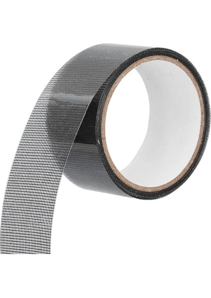 Yapışkanlı Sineklik Tülü Tamir Bandı Yırtık Kopmuş Delik Fiber Tül Yapıştırma Siyah 48 mm x 2 Metree fırsatları