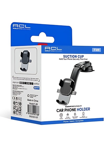 T-89 360° Dönebilen Vakumlu Araç Içi Telefon Tutucu fiyatları