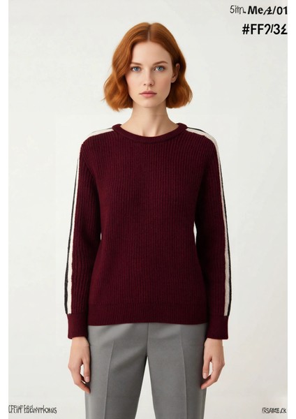 Kadın Geniş Kalıp Bisiklet Yaka Reglan Kol Triko Kazak Soğuk Günlerde Rahat ve Tarz Bir Giyim fiyatları