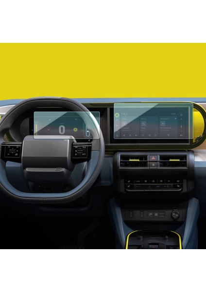 Fiat Panda Uyumlu Dijital Gösterge ve Navigasyon 9h Nano Ekran Koruyucu 2025