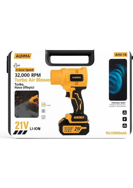 32.000RPM Ahv-18 Hava Üfleyici Turbo Fan fırsatları