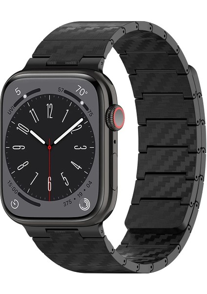 Ds-Derin Movenchy Watch 45MM Carbon Steel Kordon - Siyah