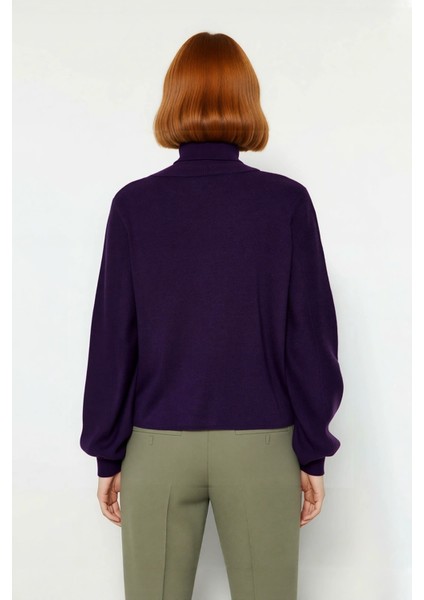 Kadın Günlük Akrilik Oversize Balıkçı Yaka Triko Kazak Konforlu ve Şık Kış Kombinleri Kaliteli fiyatları