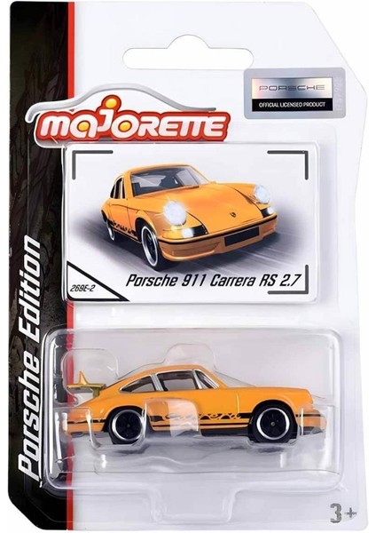 Porsche Motorsport Premium Araçlar - Porsche 911 Carrera Rs 2.7 Sarı 2100002