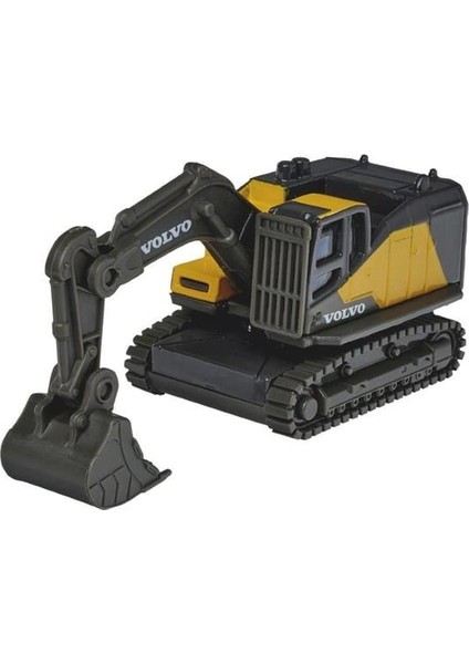 Volvo 3'lü Metal Diecast Inşaat Araç Seti - Ekskavatörlü 3104000