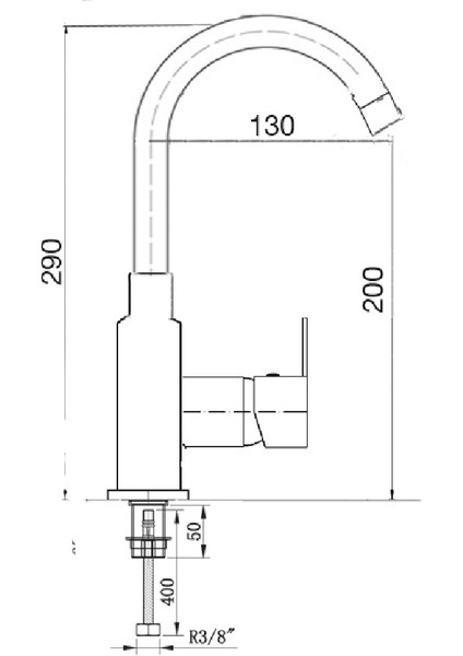 Aren Yüksek Lavabo Bataryası 2308 fiyatları