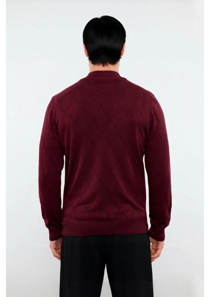 Erkek Casual Şık Regular Fit Pamuk Akrilik Triko Yarım Balıkçı Fermuarlı Kazak Kış Için Kaliteli modelleri