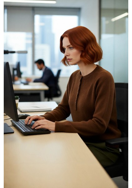 Kadın Triko Kazak Düğmeli Bisiklet Yaka Reglan Kol Orta Kalınlık Kış Mevsimi Için Casual Şıklık