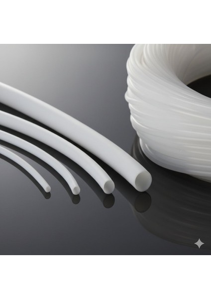 Ptfe Teflon Hortum 6X10 (Iç Çap:6 mm Dış Çap: 10 Mm)