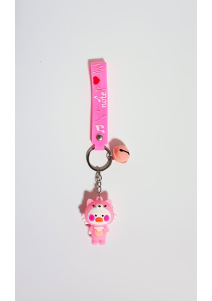 Anahtarlık Kostümlü Sevimli Ördek