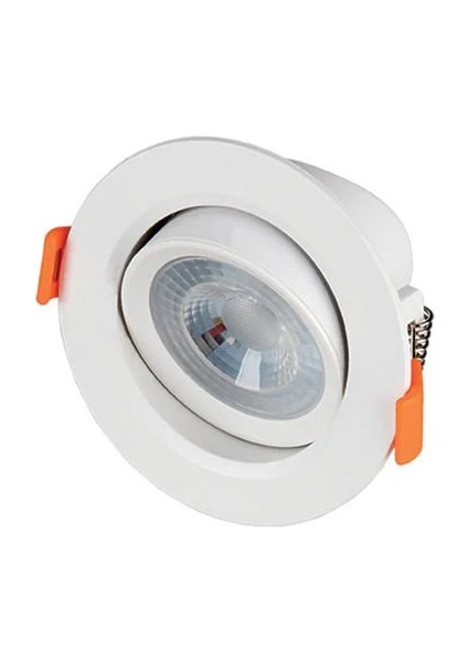 5W Cob LED Spot Beyaz Kasa 6500K Forlıfe
