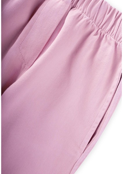 Dizi Pensli Gabardin Pantolon 2-7 Yaş Pembe modelleri