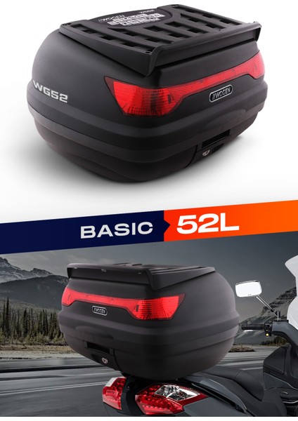 WG52 Basic Arka Çanta (Siyah)