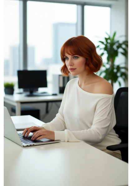 Kadın Carmen Yaka Düz Triko Kazak Ince Yapısı ile Ilkbahar Sonbahar Günlük Şıklığı Sunar Kaliteli modelleri