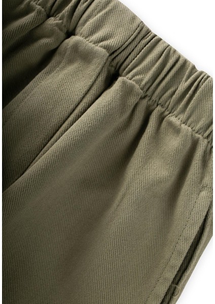 Dizi Pensli Gabardin Pantolon 2-7 Yaş Haki Yeşil modelleri