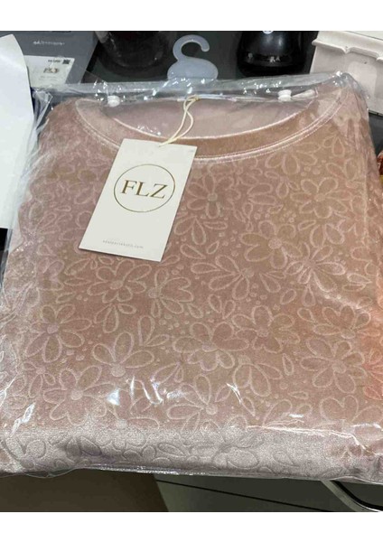 B89-67 Vizon Kadife Pijama Takimi