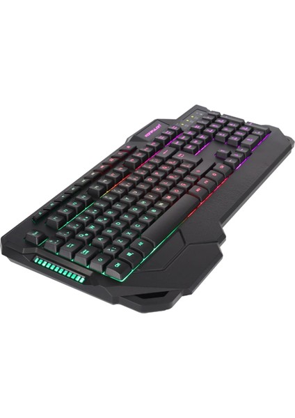Sepetim Konfulon MK80 Rgb Işıklı Türkçe Q Kablolu Meik Hisli Klavye modelleri