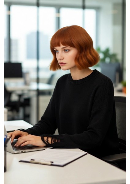 Kadın Oversize Triko Crop Kazak Düşük Kollu Akıtma Detaylı Yumuşak Dokusuyla Modern Şıklık Sunar modelleri