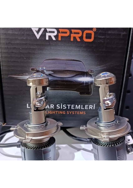 Vr Pro H4 SLİM Mercekli LED Far Ampulü fiyatları