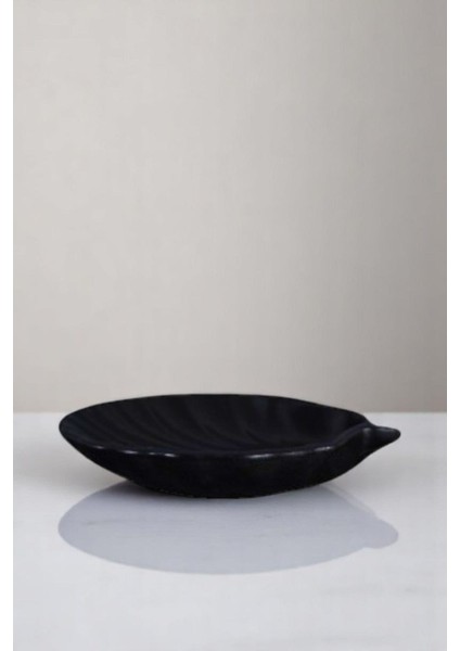 Takı Organizer Makyaj Düzenleyici Kozmetik Organizer Dekoratif Tabak Siyah Renk Model 25